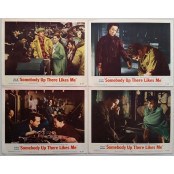 Somebody Up There Likes Me - Original 1956 MGM Lobby Card Set